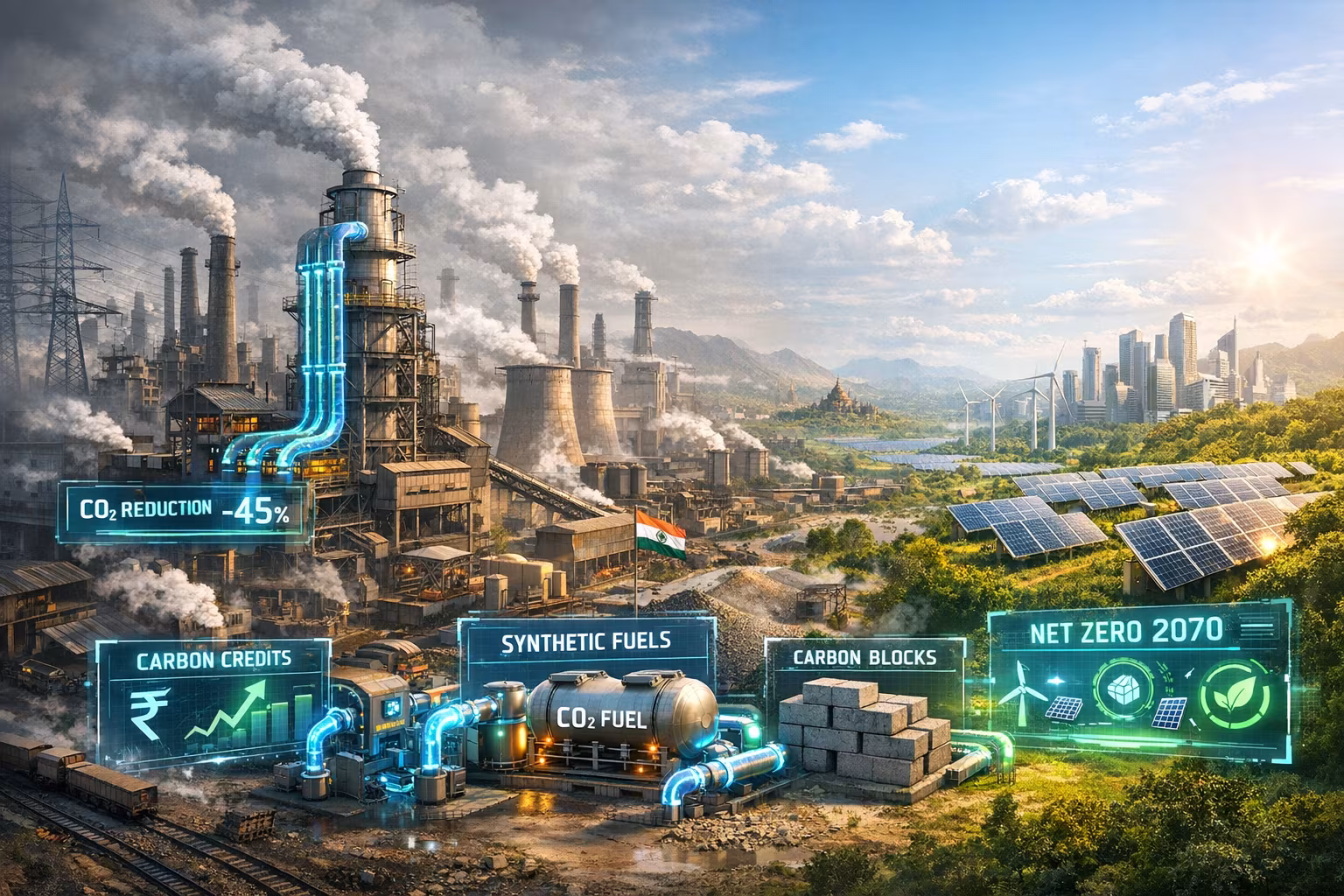 Carbon Capture in India: Regulatory, Market, and Technology Landscape