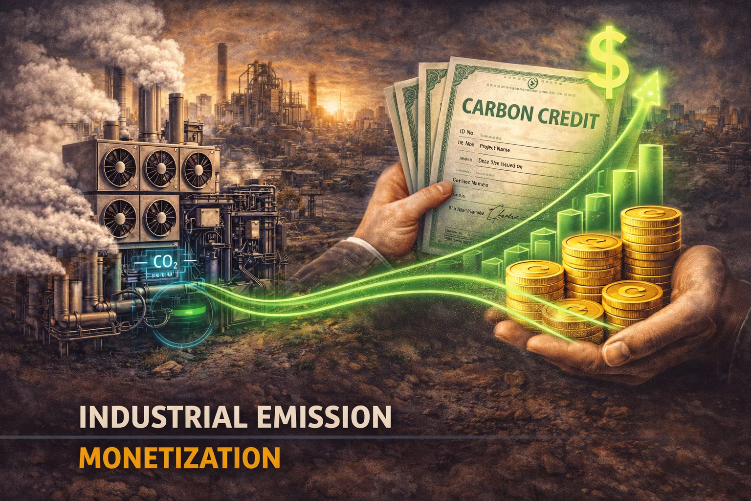 Industrial Emission Monetization: Transforming Emission Liability Into Recurring Revenue