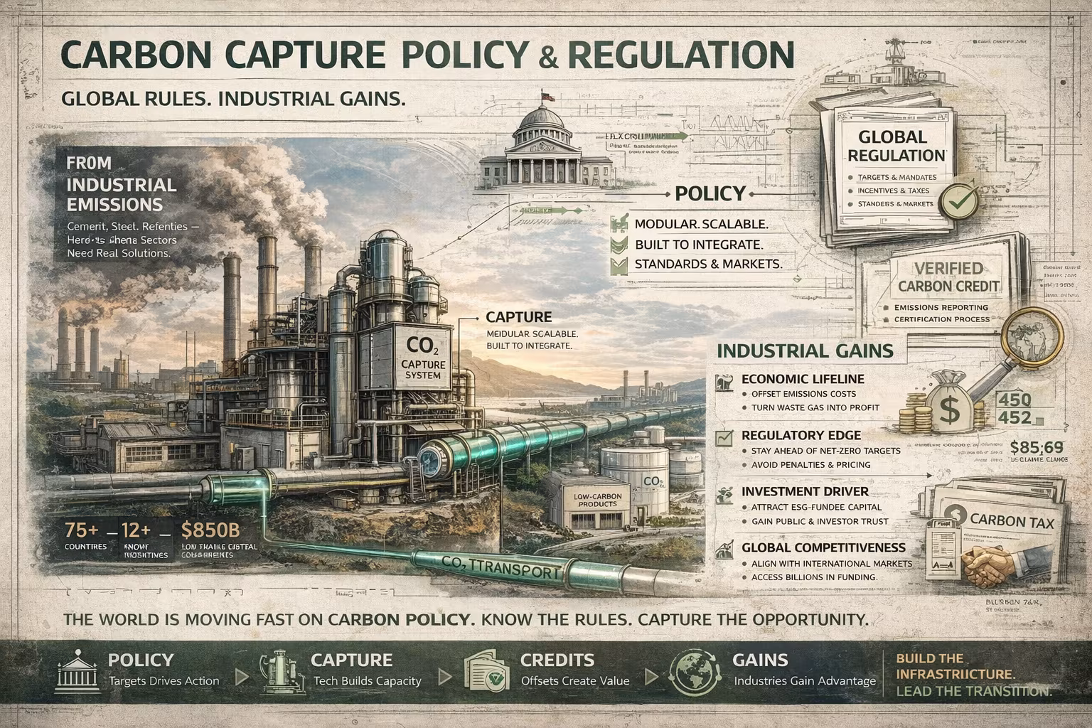 Carbon Capture Policy and Regulations: CPCB, PAT, CCTS and CBAM Compliance Guide for India (Part 11)