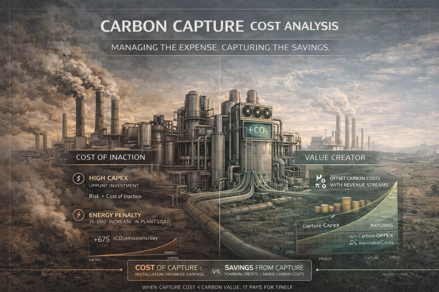 Carbon Capture Cost Analysis: Capex, Opex and Payback Data for Indian Industry for Emission Control